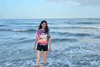 Milou in de zee